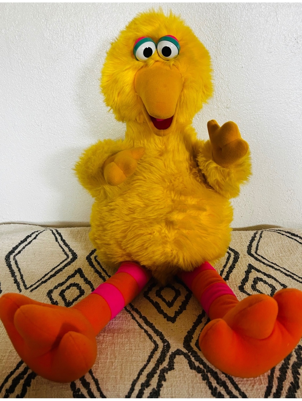 Vintage 1985 Playskool Sesame Street Big Bird 31"